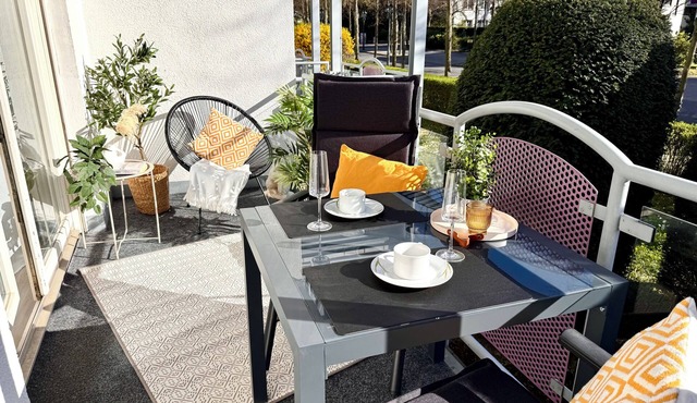Bright and spacious 2-room apartment in the spa area of ​Bad Kreuznach