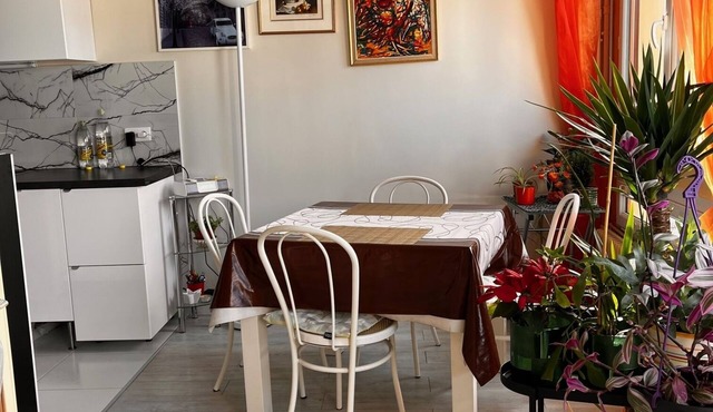Bright and Spacious STUDIO, 40 sqm, cooling unit, Great View, Wifi, TV,
