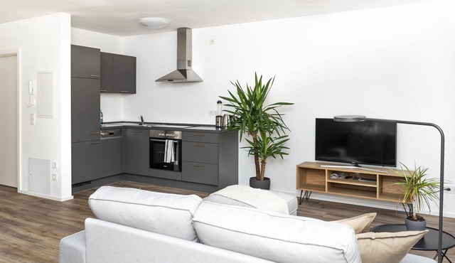 Bright apartment in the heart of Ansbach's Old Tow