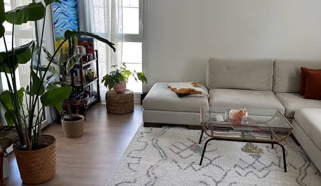 Bright apartment with terrace Private parking