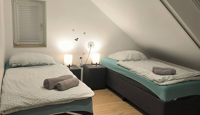 Bright apartment with two bedrooms