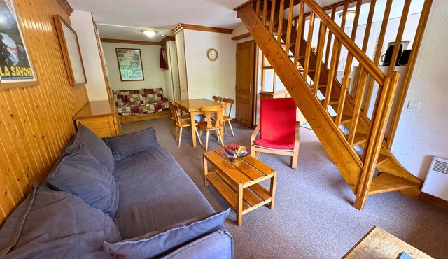 Bright Duplex for 6, 50m from St Martin Ski Lift