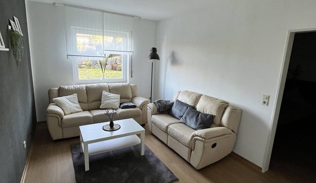 Bright, modern apartment near Herborn in the countryside