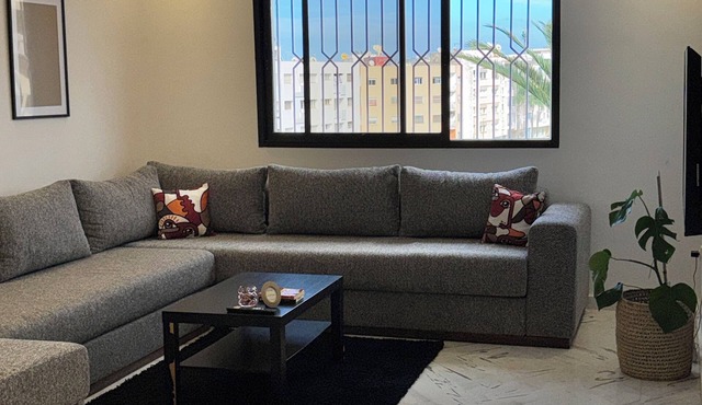 Bright, modern apartment in the heart of Rabat
