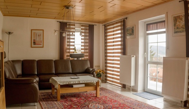 Bright, modern, fully equipped vacation apartment with wonderful panoramic views towards the Alps