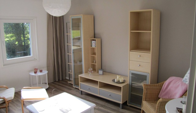 Bright, modern wellness apartment