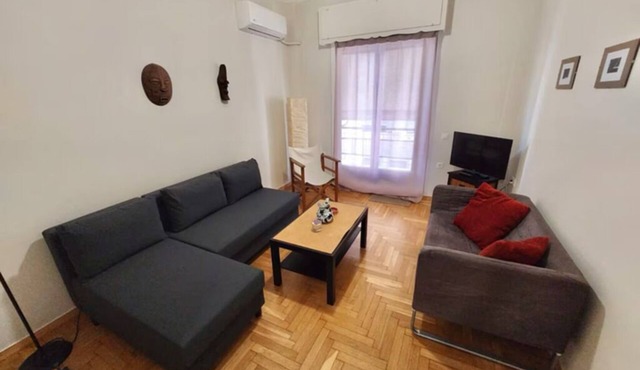 Bright & Spacious 1BR Apt Athens, Goudi