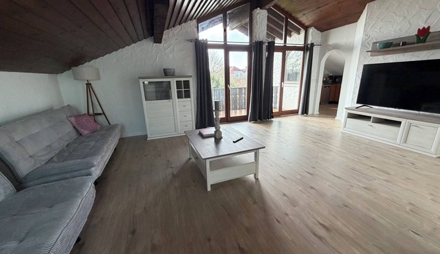 Bright, spacious vacation apartment at the Lindenhof-Riding, hiking, museums and much more