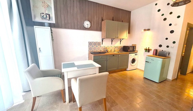Bright studio apartment