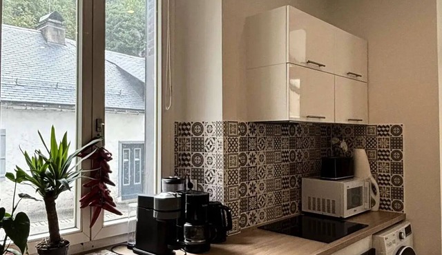 Bright studio apartment with a terrace and mountain views – Rioulet I Residence, facing southwest