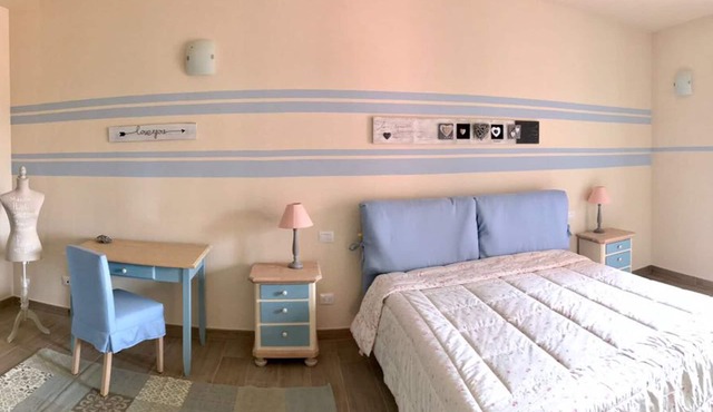 Bright two-room apartment with large terrace