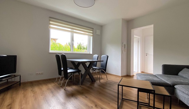 Bright vacation apartment in a new single-family building - near the outdoor pool