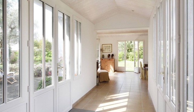 Bright village house with garden near the beach
