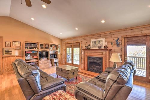 Bring a Pet! Mtn-View Bostic Retreat w/Deck