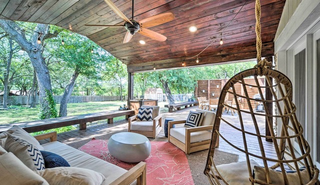 Buda Home w/Deck & Fire Pit - 15 Mi to Austin!