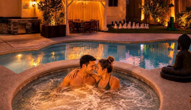 Buddha Play Modern with Pool & Spa Sauna Near Vegas strip