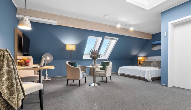 Bude 6 directly on the dike in Dagebüll for 2 persons with water view