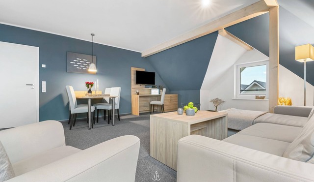Bude 9 directly on the dike in Dagebüll for 2 persons with water view