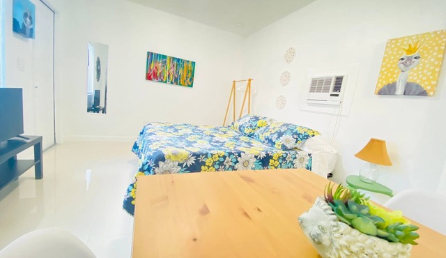 Budget Friendly Studio 1 block from Calle 8