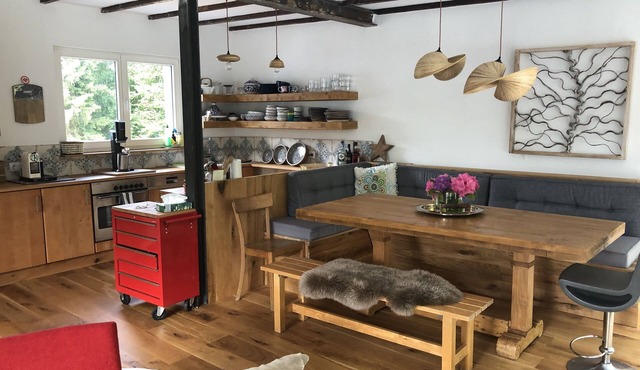 Bungalow directly on the forest * incl. Fireplace & sauna *
