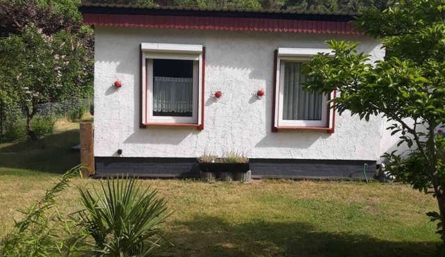 Bungalow in Malchow with terrace, barbecue and parking - pets allowed