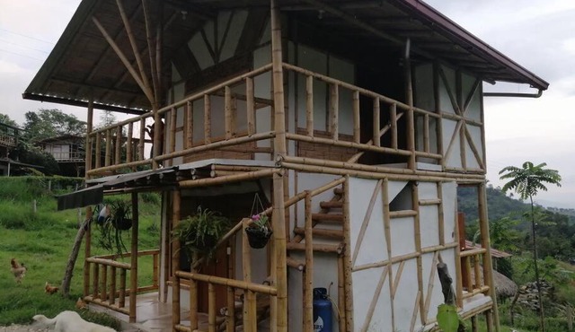 Cabaña independiente en Granja Agroecologica