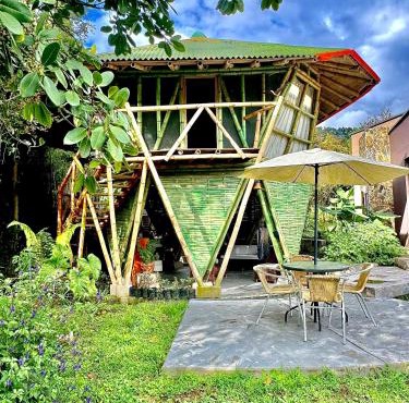Cabaña privada Glamping via a termales