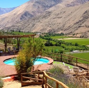 Cabañas "Terrazas de Orión" con Vista Panorámica en Pisco Elqui