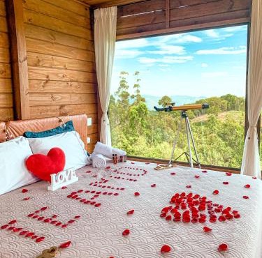 Cabanas Românticas em meio a Natureza - Anitápolis/SC - CB05