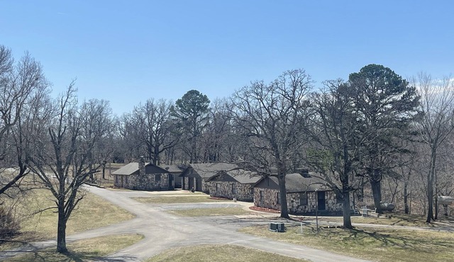 Cabin 2 on beautiful Grand lake! Great for fishing, swimming and boating.