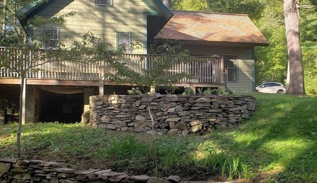 Cabin On a Mountain Trout Stream