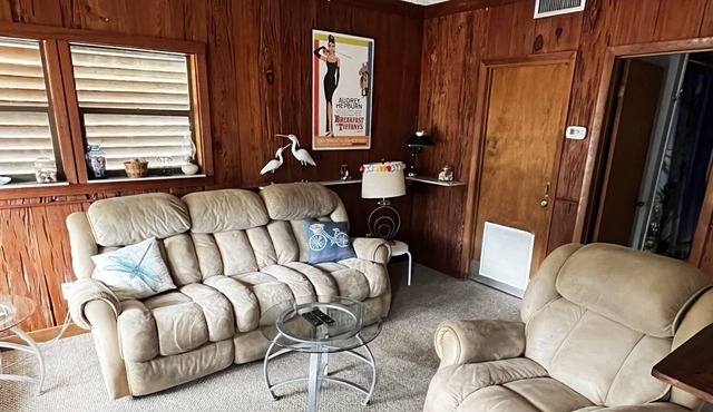 Cabin on Cedar Key Canal w/Hot Tub and Golf Cart -5 min from Downtown