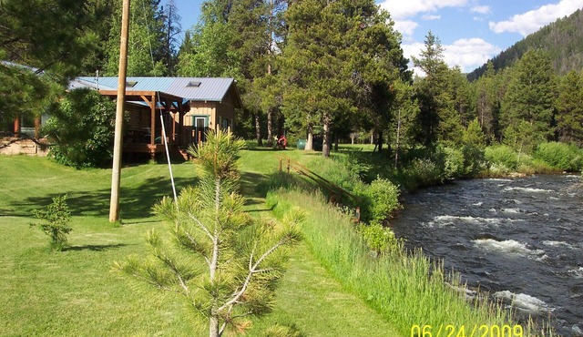 CABIN ON THE BITTERROOT RIVER