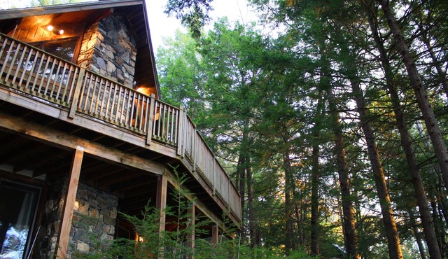Cabin Over the Pond