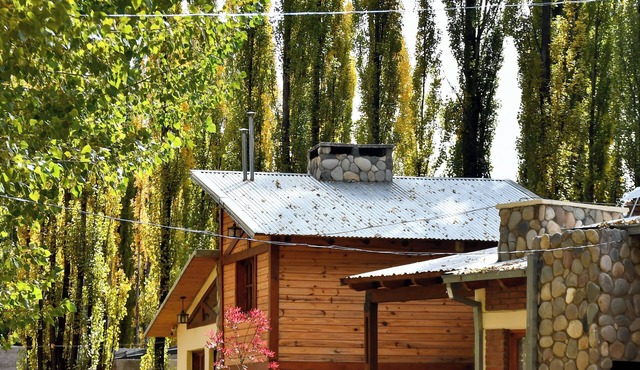 Cabins located in the forest just 5 minutes from the center.