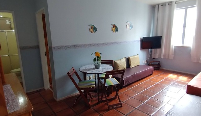 Cabo Frio apartment 100 m from the beach! Excellent location!