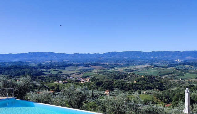 Cafaggio Primo, exclusive use of farmhouse with pool and a breathtaking view