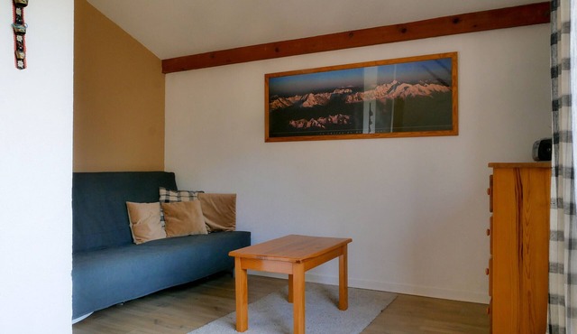 Calm studio with pets allowed in Abondance