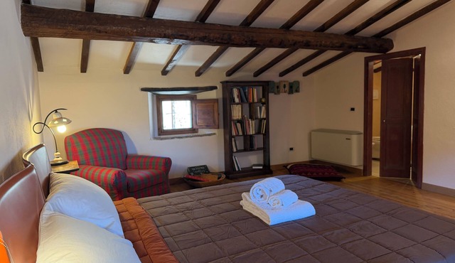 Campanile n1: Montemerano 5km from Terme di Saturnia with 2 bedrooms 2 bathrooms