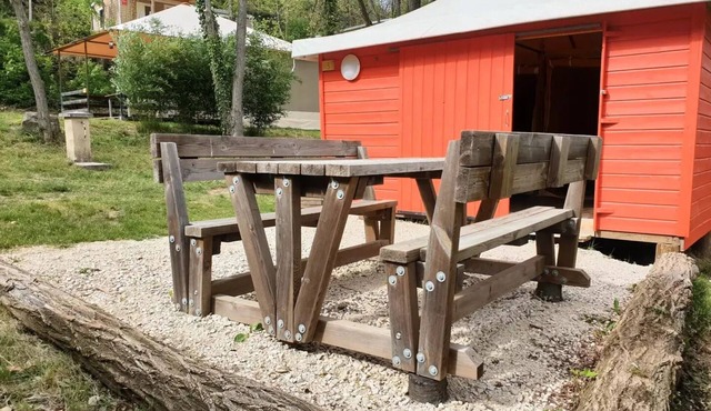 Camping maeva Escapades Coeur d'Ardèche * - Cabin 3 Rooms 4 People Without Sanitary