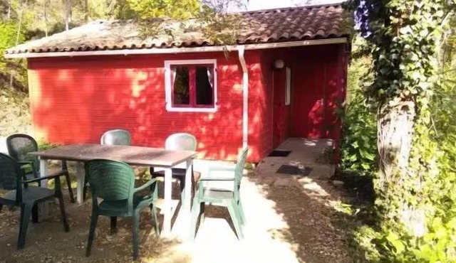 Camping maeva Escapades Coeur d'Ardèche * - Eco Chalet 3 Rooms 4/6 People + TV