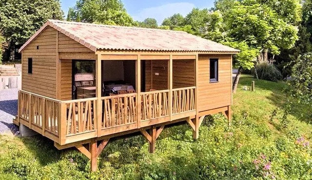 Camping Beau Rivage * - Chalet Premium 34m2 - 2 bedrooms - 6 people