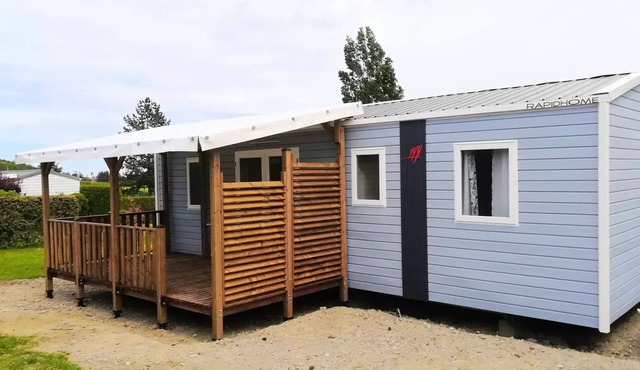Camping de la Belle Etoile *** - Mobilhome Lodge Great comfort 3 bedrooms terrace 6 people
