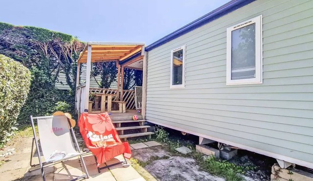 Camping Oléron Loisirs* - Mobile Home Select TV Clim Plancha 3 rooms 4 adults + 1 child under 10 years old