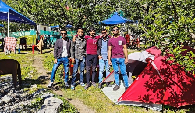 Camping in Solang Valley Manali