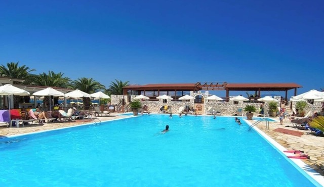 Camping Karavomilos Beach Mobilehome Happy Plus for 7 people