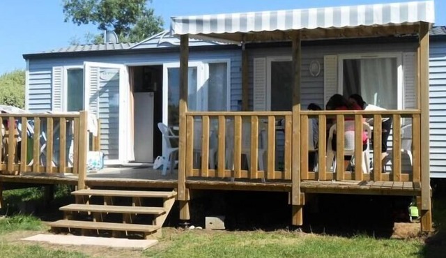 Camping Le Panoramic**** - Cottage Super Family 4 Rooms 6 People