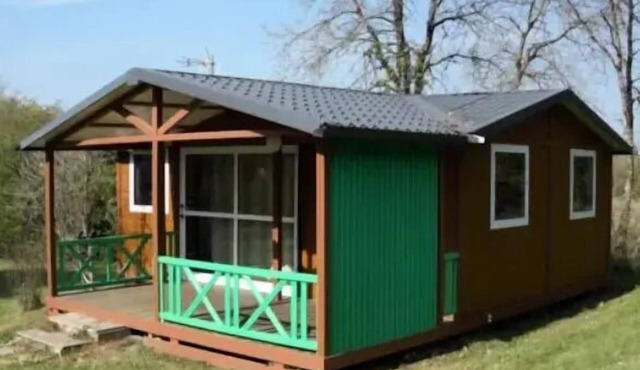 Camping L'Oasis du Berry * - Chalet N°27 4 rooms 7 people
