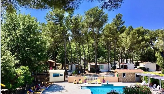 Camping le Devançon * - Mobile home Maxi Comfort LOGGIA Air conditioning 4 persons