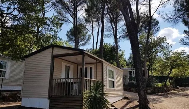 Camping le Devançon * - Mobile home Grand Comfort SUN ROLLER RECENT air conditioning 4 people